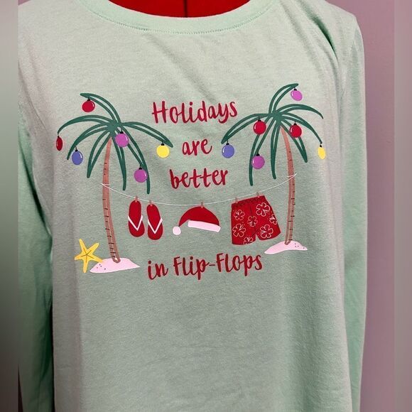 Jammies for your families Christmas shirt. Size medium - Picture 3 of 4